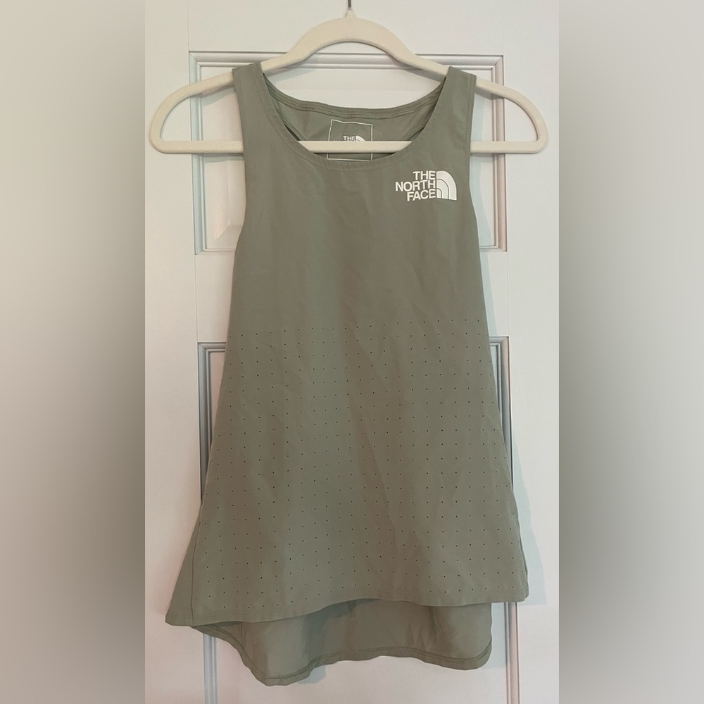 The North Face Green Sleeveless Tank Top